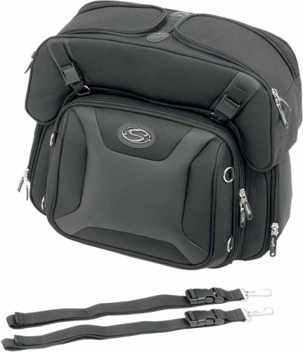 Saddlemen - Saddlemen FTB2500 Sport Sissy Bar and Combo Bag - 3515-0141