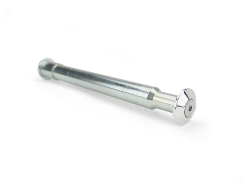 Bagger Nation - Bagger Nation Yaxle with Smooth Caps - Chrome - YAXLE-08-SM-C