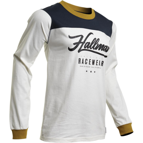Thor - Thor Hallman GP Jersey - 3030-17921 - Vintage White - Small