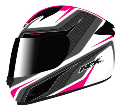 AFX - AFX FX-24 Stinger Helmet - 01018674 - Bright Fuchsia Stinger - Small