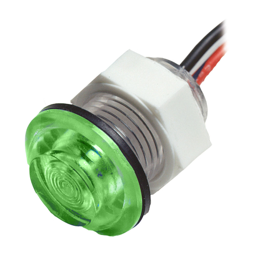 Innovative Lighting - Innovative Lighting LED Bulkhead Livewell Light Flush Mount - Green