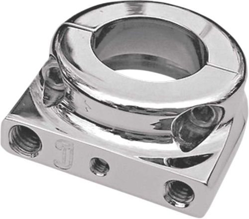 Joker Machine - Joker Machine JX Series Dual-Cable Throttle Housing - Thread-In Cable - Chrome - 03-148