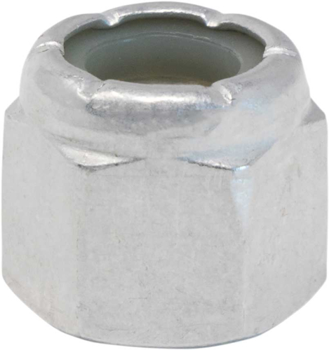 Woodys - Woodys Short Nuts with Nylon Inserts - 1.175in. - 1.325in. Stud Length - 24 Pack - ALN2-4500