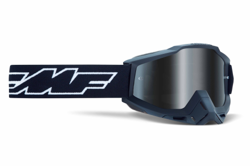 FMF Racing - FMF Racing PowerBomb Sand Rocket Goggles - F-50201-102-01 - Black / Smoke Lens - OSFM