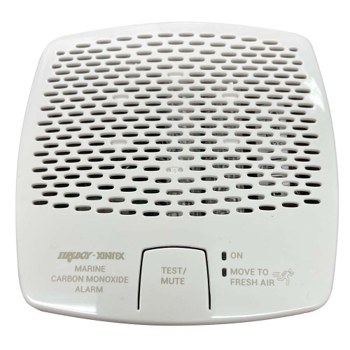 Fireboy-Xintex - Xintex CMD6-MDR-R CO Alarm 12/24V DC Interconnect - White