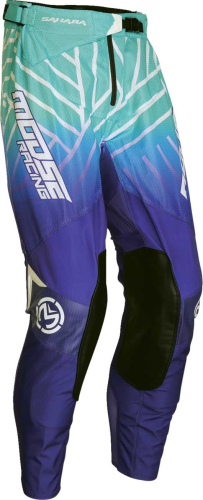 Moose Racing - Moose Racing Sahara Pants - 2901-11428 - Purple/Turquoise - 28