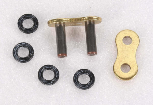 JT Drive Chain - JT Drive Chain Clip Connecting Link for 520 X1R2 Heavy Duty X-Ring Chain - Gold/Black - JTC520X1R2GBSL