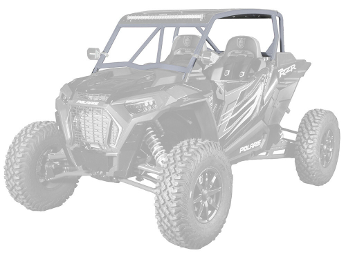 Pro Armor - Pro Armor Asylum Cage with Intrusion Bars - Titanium Metallic - P191C028TM