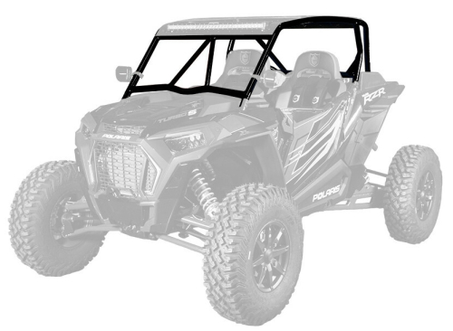 Pro Armor - Pro Armor Asylum Cage with Intrusion Bars - Sparkle Silver Metallic - P191C028SSM