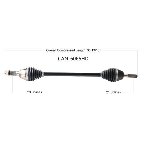 Open Trail - Open Trail HD 2.0 Front Axle - CAN-6065HD