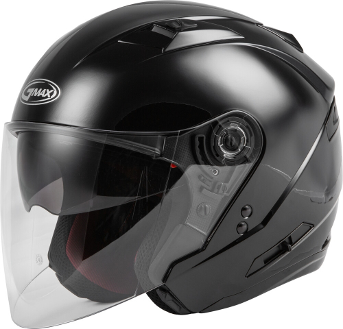 G-Max - G-Max OF-77 Solid Helmet - O1770025 - Black - Medium