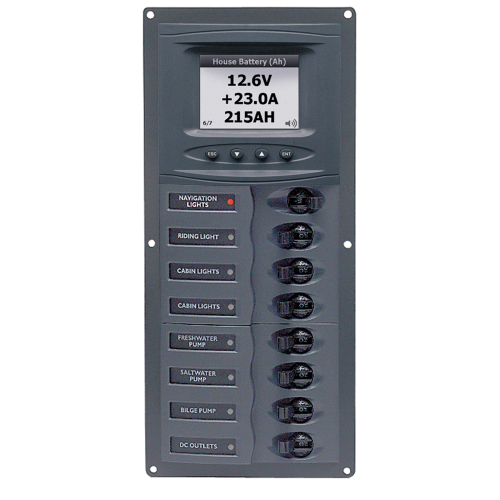 BEP Marine - BEP Panel 8SP DC12V DCSM Vertical