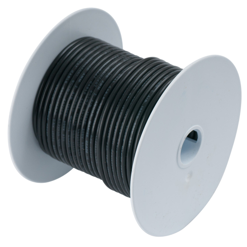 Ancor - Ancor Black 16 AWG Tinned Copper Wire - 500'