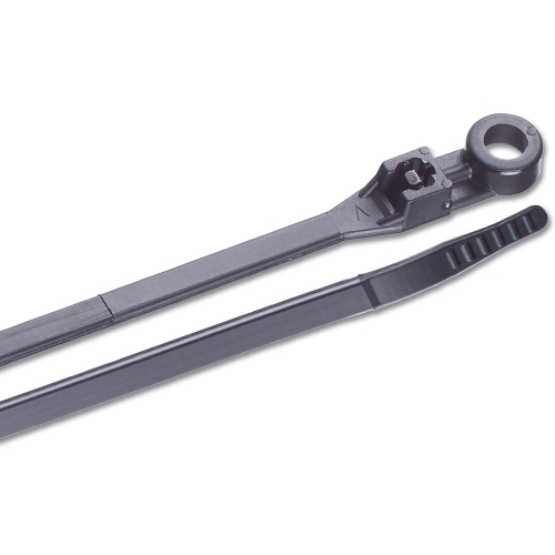 Ancor - Ancor 14" UV Black Mounting Cable Zip Ties - 25 Pack