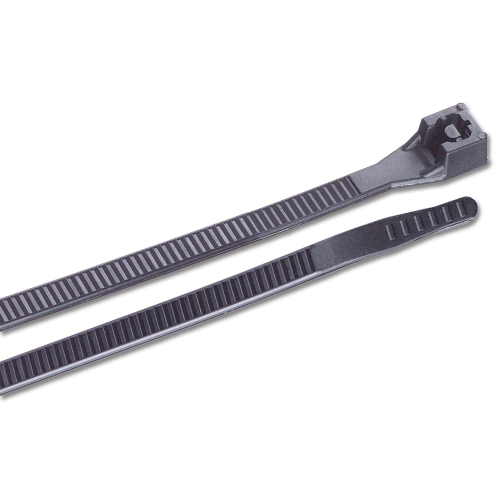 Ancor - Ancor 11" UV Black Standard Cable Zip Ties - 100 Pack