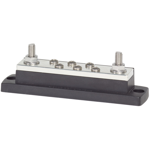 Blue Sea Systems - Blue Sea 2128 Maxibus 6 x #10-24(Screws) w/2 x <sup>5</sup>&frasl;<sub>16</sub>"(Studs)