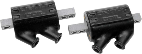 Dynatek - Dynatek Coil - 12V/5.0-Ohm - Angled Dual Output - Black - DC8-1