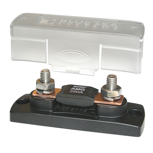 Blue Sea Systems - Blue Sea 5001 Fuse Block MEGA 100-300A w/Cover
