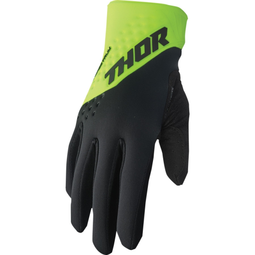 Thor - Thor Spectrum Cold Weather Gloves - 3330-7244 - Black/Acid - Small