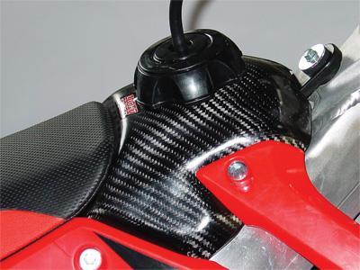 LightSpeed - LightSpeed Carbon Fiber Fuel Tank Cover - 081-00418