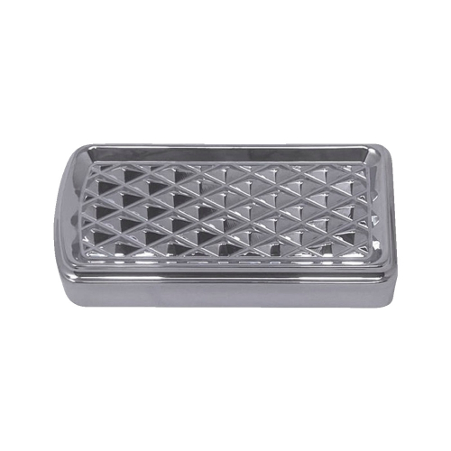Covingtons - Covingtons Brake Pedal Pad - Diamondback - Chrome - C3042-C