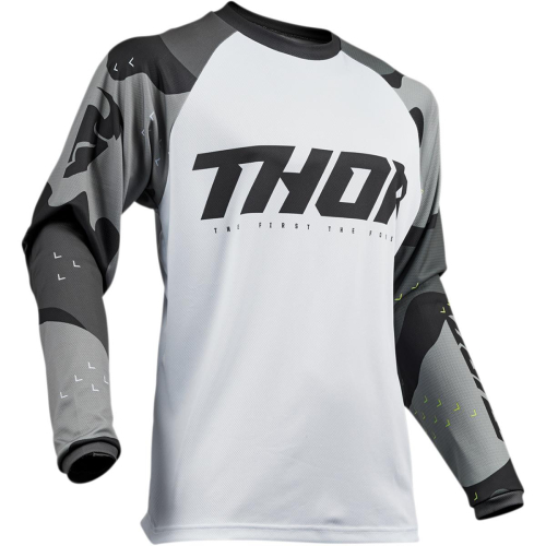 Thor - Thor Sector Camo Jersey - 2910-4911 - Gray - 2XL