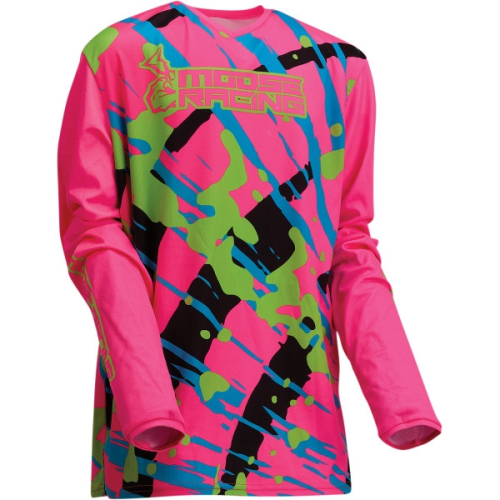 Moose Racing - Moose Racing Youth Agroid Jersey - 2912-2093 - Pink - Small