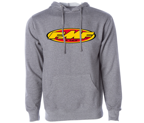 FMF Racing - FMF Racing Factory Classic Don 2 Pullover Fleece Hoody - FA9121998-GHR-M - Gray - Medium