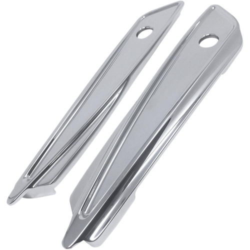 Covingtons - Covingtons Saddlebag Hinge Covers - Ripper - Chrome - C1810-C