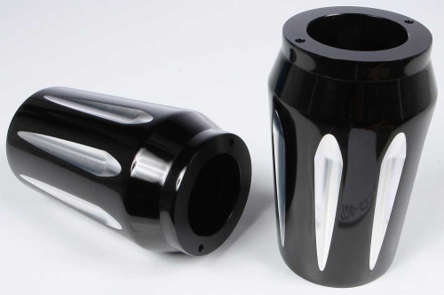 HardDrive - HardDrive Billet Fork Slider Cover - Chrome - 302673