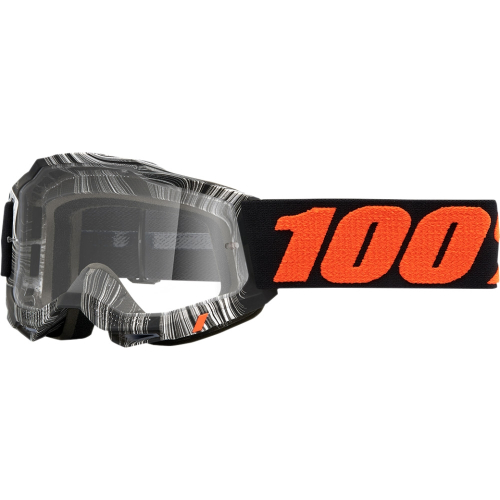 100% - 100% Accuri 2 Geospace Youth Goggles - 50320-101-01 - Geospace/Black/Orange / Clear Lens - OSFM