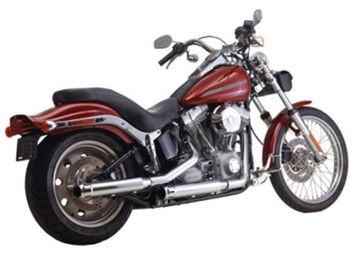 FireBrand - FireBrand Loose Cannons 3in. Slip-Ons - Chrome - 121005