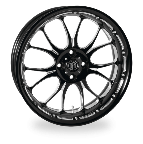 Performance Machine - Performance Machine Heathen Trike Rear Wheel - 18x5.5in. - Platinum Cut - 0320-3814RAA-HEA-BMP