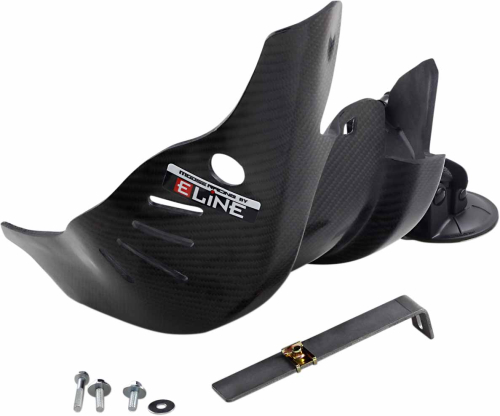 Moose Racing - Moose Racing Carbon Fiber Skid Plate - YSP25019F