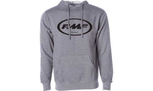 FMF Racing - FMF Racing Factory Classic Don Pullover Fleece Hoodie - FA22121903GHRLG - Heather Gray - Large