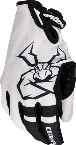 Moose Racing - Moose Racing Agroid Pro Gloves - 3330-7592 - White - Large