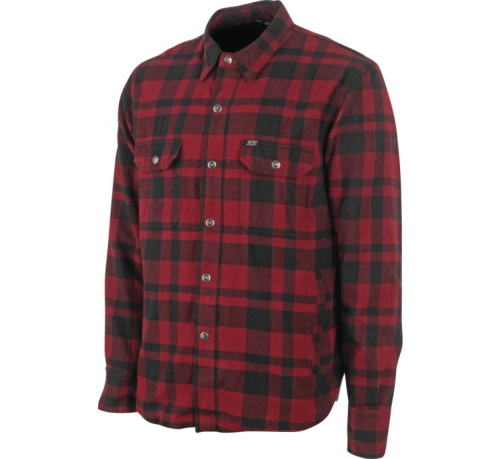 Speed & Strength - Speed & Strength Black 9 Moto Shirt - 892268 - Red - Large