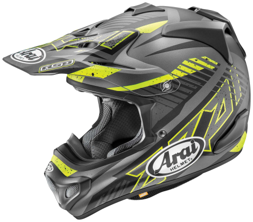 Arai Helmets - Arai Helmets VX-Pro4 Slash Helmet - 685311173836 - Black Frost - X-Small