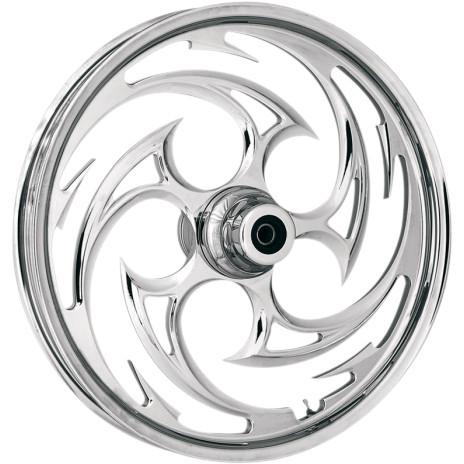RC Components - RC Components Savage Front Wheel (Dual Disc) - 23x3.75in. - Chrome - 23375-9031-85C