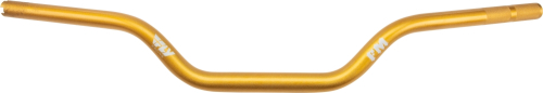 Forbidden Motorcycles - Forbidden Motorcycles 1-1/8in. Moto Style Handlebar with 1in. Ends - Gold - 4.5in. - HJ2020TFMT-01GD