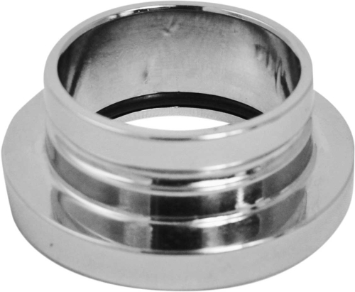 LA Choppers - LA Choppers Delux Damper Covers for 1 1/4in. Risers - Chrome - LA-7414-00