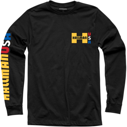 Thor - Thor Hallman Big H Long Sleeve T-Shirt - 3030-18480 - Black - Large