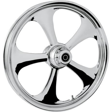 RC Components - RC Components Nitro Front Wheel (Single Disc) - 23x3.75in. - Chrome - 23375-9032-92C