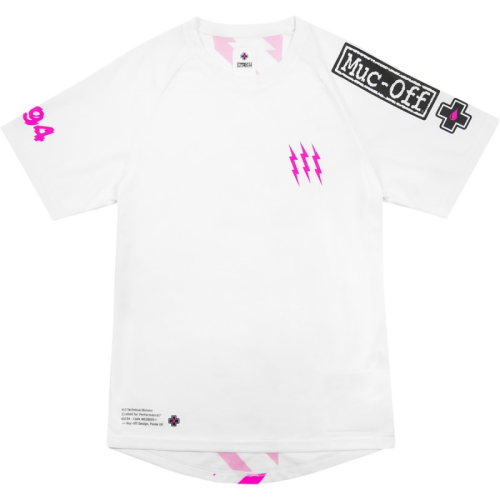 Muc-Off - Muc-Off Riders Short Sleeve Jersey - 20483 - White - Large
