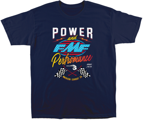 FMF Racing - FMF Racing So American T-shirt - SU22118904-NVY-L - Navy - Large