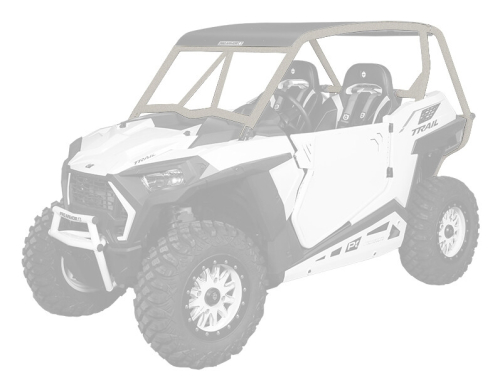 Pro Armor - Pro Armor Loco Cage with Intrusion Bars - White - P2116C022WH