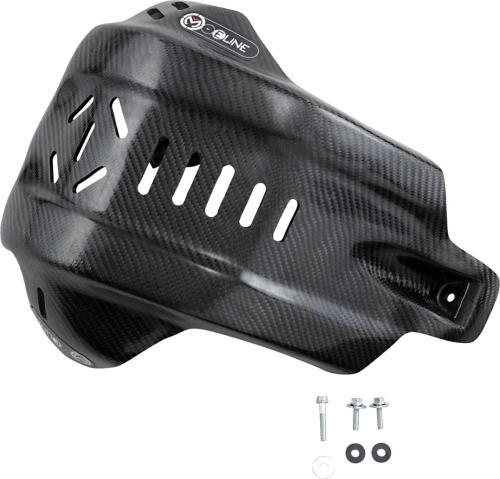 Moose Racing - Moose Racing Carbon Fiber Skid Plate By E Line - HSP25018