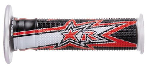 Harris Grips - Harris Grips EVO Grips - Black - Perforated - 02632/FRBR
