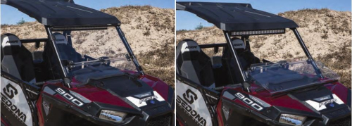 Open Trail - Open Trail Folding Windshield - WEST110-0015
