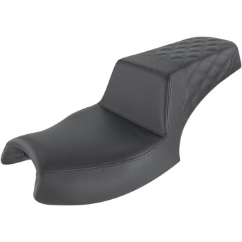 Saddlemen - Saddlemen Step-Up Rear LS Seat - Black - I20-06-173